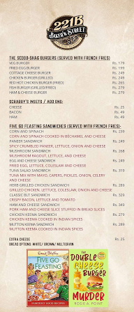 221 B Baker's Street menu 8