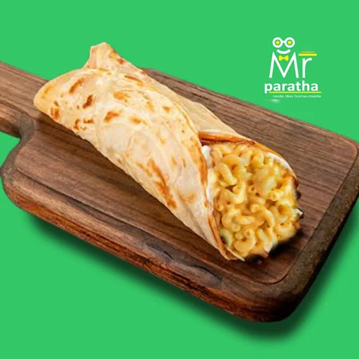 Mac & Cheese Paratha Roll