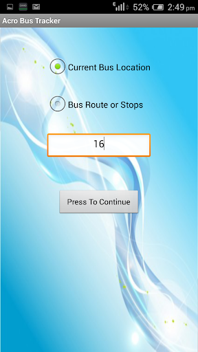 Acro Bus Tracker