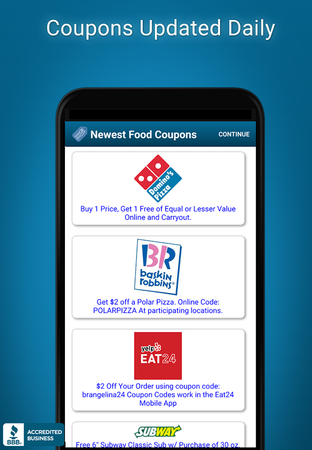 Fast Food Specials & Coupons - Android Apps on Google Play