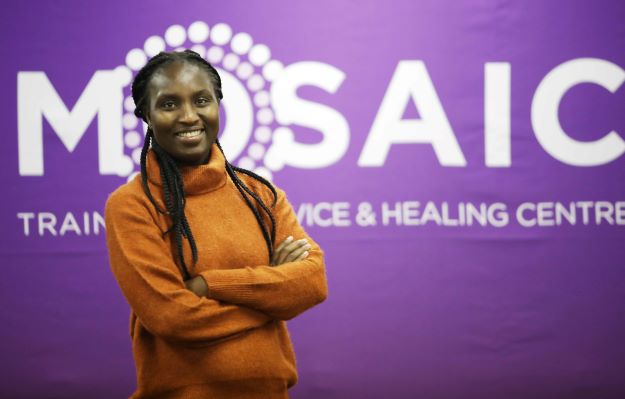 Mosaic executive director advocate Tarisai Mchuchu is tirelessly working to make the lives of women and children safer and involve men in ending domestic violence.