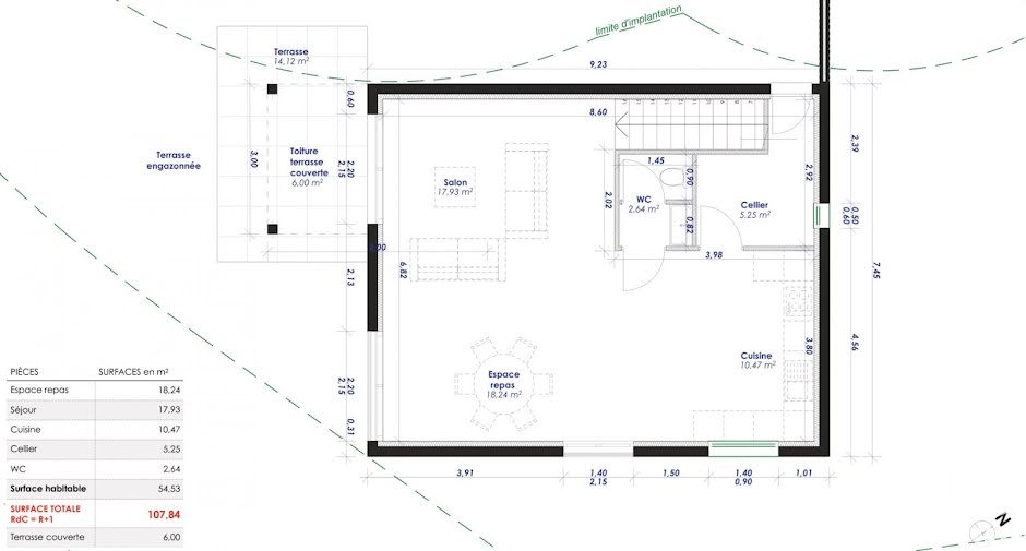 Vente terrain  578 m² à La Motte (83920), 117 000 €