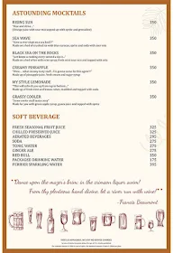 Welcomcafe Jacaranda, Welcomhotel Bengaluru menu 1