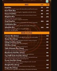 J Corner Pure Veg Chinese Cuisine menu 2