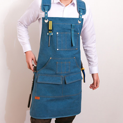 Title 1, Mens Floral Gardening Apron Wear-resistant Wat...
