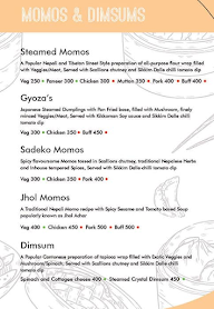 Mountain Goat menu 1