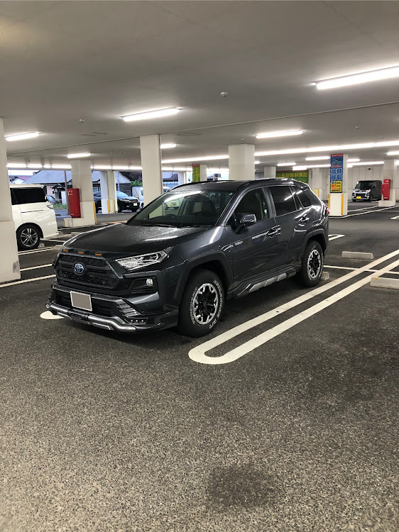 RAV4のTAC・サイドチューブ・AXAH54・RAV4・オフ仕様に関するカスタム事例の投稿画像1枚目