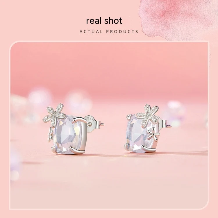 Title 10, Fantasy Flower stud oorbellen voor dames, kleur...