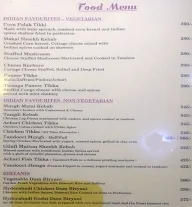 Stallion, Royal Reve Hotel menu 1