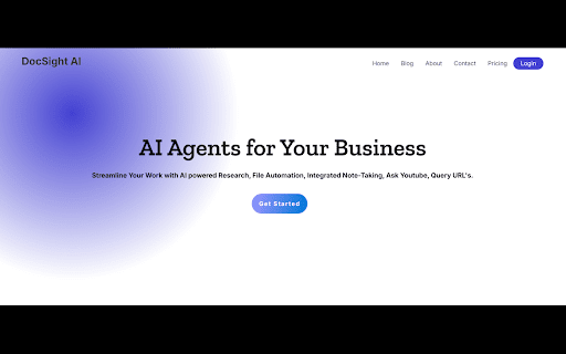 DocSight AI - Meeting Buddy