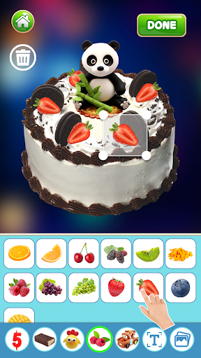 Screenshot Cake DIY Maker: Birthday Party