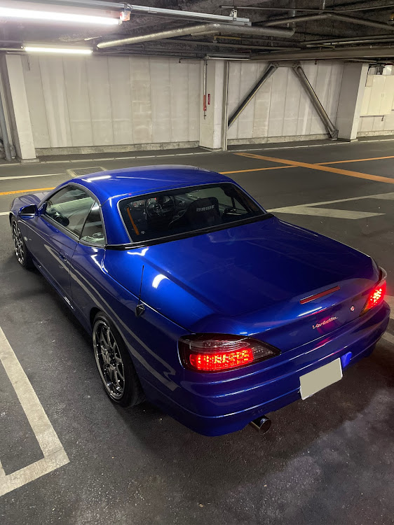 シルビアのシルビアs15・シルビアヴァリエッタ・オープンカーのある生活・地下駐車場は盛れる？に関するカスタム事例の投稿画像2枚目