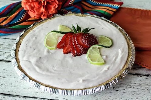 Click Here for Recipe: Frosty Strawberry Margarita Dessert