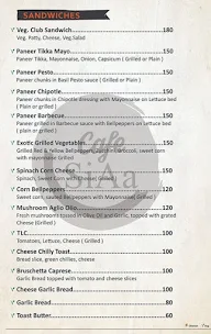 Cafe SiAa menu 2