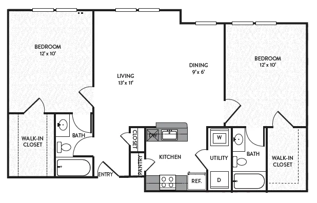 B1 Floorplan Diagram