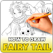 How to Draw Fairy Tail - Easy