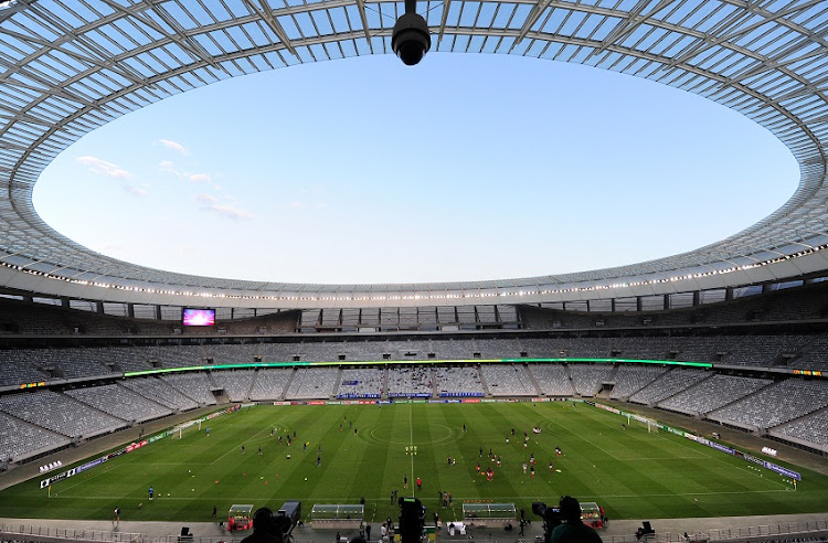 General view of Cape Town Stadium from Nedbank VIP area during the 2019 Nedbank Cup last 16 game between Cape Town City and Highlands Park at Cape Town Stadium on 15 February 2019.