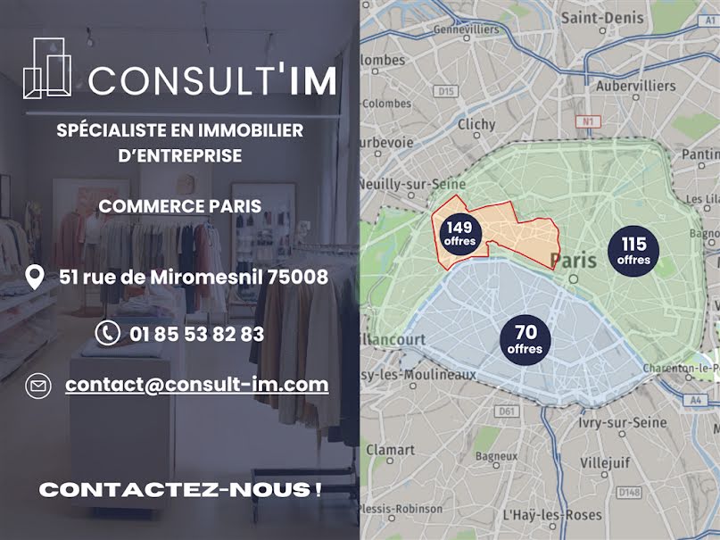 Location  locaux professionnels  35 m² à Paris 6ème (75006), 3 897 €