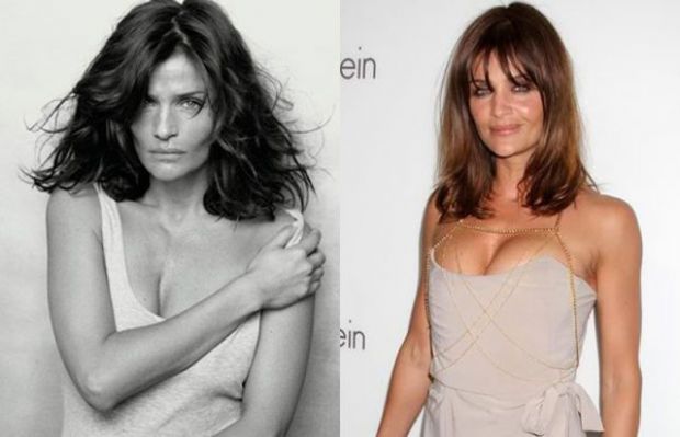 Ünlü Modellerin Makyajsız Halleri - Helena Christensen