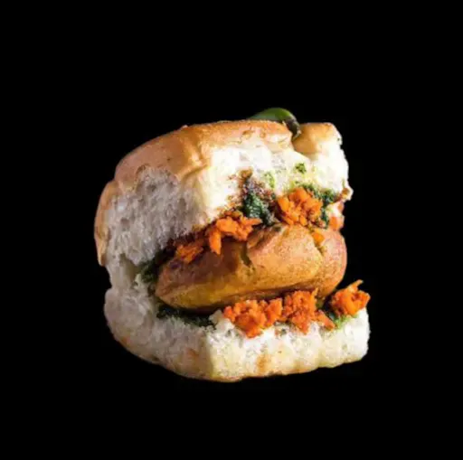 Bombay Style Jumbo Vadapav With Melted Cheese