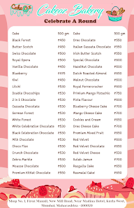 Cakeoz Bakery menu 2