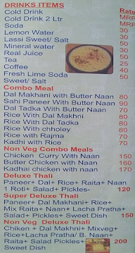 Mannat Restaurant menu 5