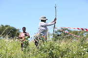 Happy Zwane was among hundreds of residents who invaded land in Cato Crest informal settlement on Tuesday.
