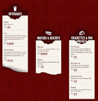 Cafe Coffee Day menu 2