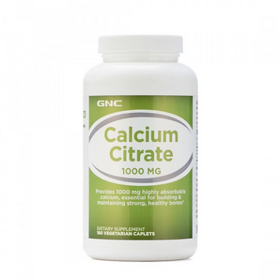 GNC Calcium Citrate Tab 1000 - 180s