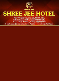 Shree Jee Hotel menu 1