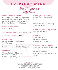 Your Sugar Daddy Cafe menu 6