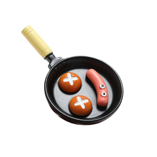 Title 7, Simulation Frying Pan Refrigerator Magnets Magn...