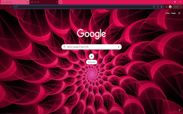 Abstract Pink Browser Theme chrome extension