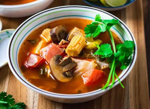 Veg Tom Yum Soup