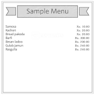 Krishna Hotel & Sweet menu 1