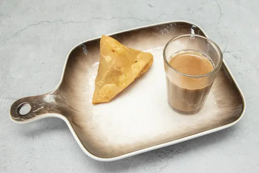 3 Chai With Samosa [3 Pieces, Serves 3]