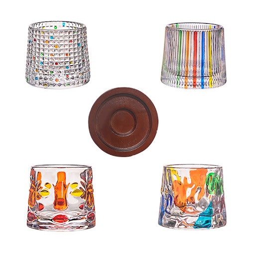 Title 7, Hand Painted Spinning Cup With Coaster Enjoy yo...