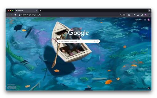 Mouse on the Lake with Unique Fishing Scene screenshot 2