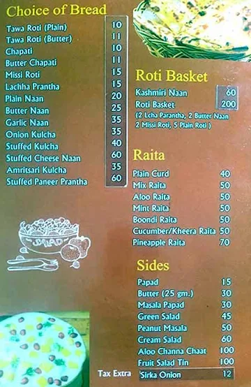 Godwin Restaurant menu 