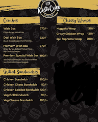 Resto Cafe menu 1