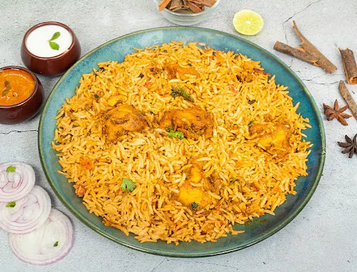 Chicken 65 Brown Rice Biryani (750ml Serves 1-2)