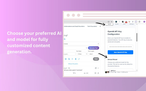 TweeterAI — Smart Tweet & Reply Generator for Twitter/X screenshot 5