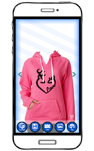 Women Sweatshirt Photo Maker