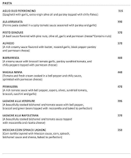 Ambrosia Restaurant menu 8