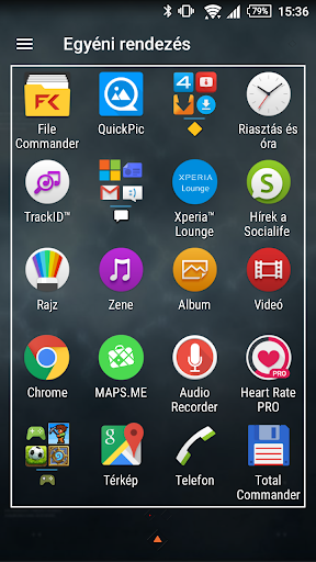 AC Androidmilk xperia theme