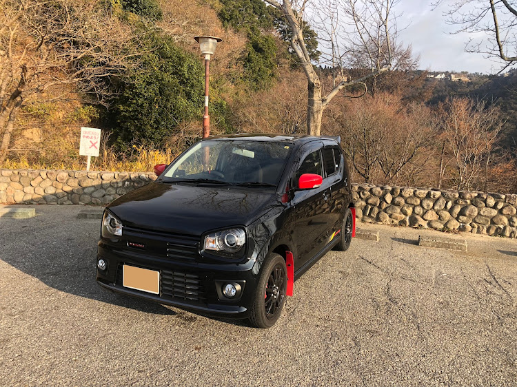 アルトワークスのいつもイイネ&コメントありがとうございます🙇‍♂️・来年もよろしくお願いしますに関するカスタム事例の投稿画像2枚目