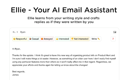 Ellie: Your Professional AI Email Assistant