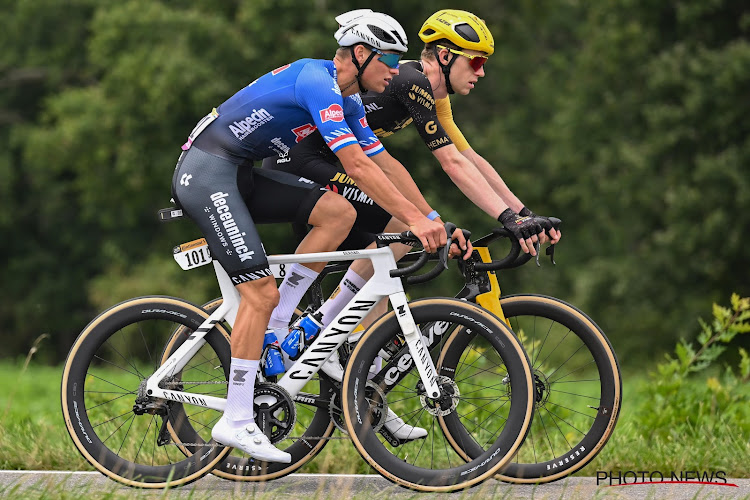 Mathieu van der Poel maakt opnieuw indruk voor Jasper Philipsen: "We zaten lang gevangen"