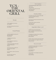 TG's - The Oriental Grill menu 4
