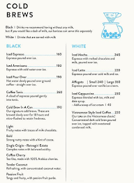 Blue Tokai Coffee Roasters menu 5